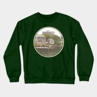 Port Clyde Village Maine Crewneck Sweatshirt